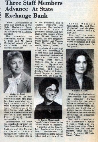 1981 Bank Article